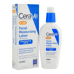 CeraVe AM Facial Moisturizing Lotion, SPF 30