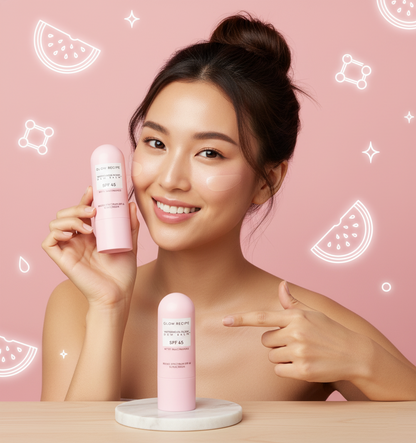 Glow Recipe Watermelon Glow Niacinamide Dew Balm Face Sunscreen Stick SPF 45