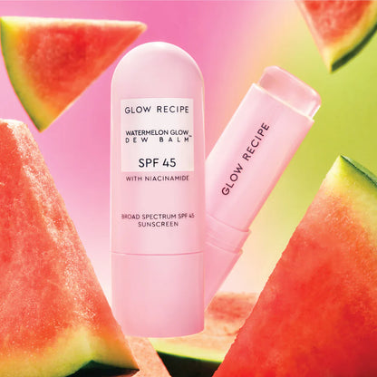 Glow Recipe Watermelon Glow Niacinamide Dew Balm Face Sunscreen Stick SPF 45