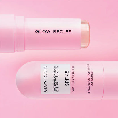 Glow Recipe Watermelon Glow Niacinamide Dew Balm Face Sunscreen Stick SPF 45