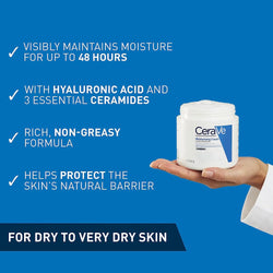 CeraVe Moisturizing Cream Dry to Very Dry Skin - 454g